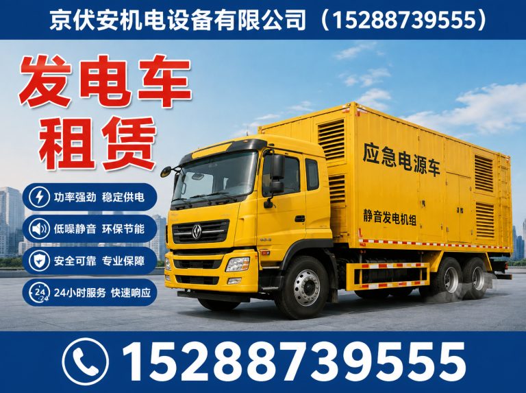 商丘发电机出租展示图